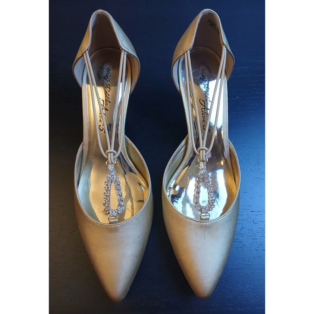 Easy Street Alive@5 gold satin